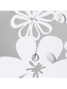 AooHome Damascus pattern, translucent plastic, waterproof and mildew-proof 7272inch