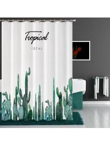 AooHome Waterproof Fabric, Thickened, Mold-Resistant, Complete Bathroom, Window Drapes, Partition, Shower,72x72inch