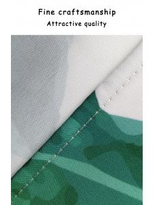 AooHome Fresh and simple, shower curtain, waterproof fabric, bathroom set, no drilling required, 72x72inch