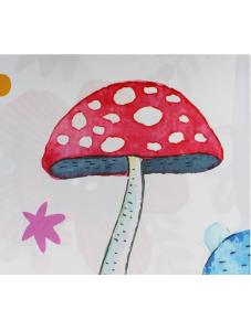 AooHome No-drill, cartoon shower curtain, waterproof fabric set, bathroom, shower partition, hanging curtain,72x72inch