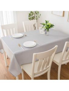 AooHome 52 x 52 Inch Geometric Tablecloth, Water Repellent Stain Resistant Fabric Square Table Cover for Kitchen and Din