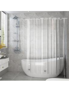 AooHome 8G Eva Clear Shower Curtain Liner, Waterproof, 72 x 72 inches