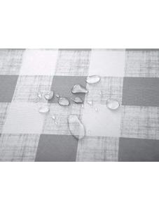 AooHome 52 x 52 Inch Tablecloth, Water Repellent Spill Proof Square Table Cloth Polyester Geometric Pattern with Lace fo