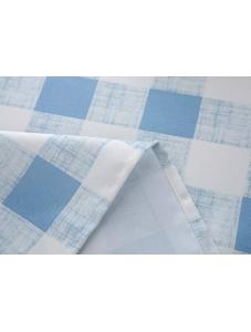 AooHome 60x60 Inch Square Tablecloth with Zipper and Umbrella Hole, Polyester Spill-Proof Water Repellent Plaid Table Co