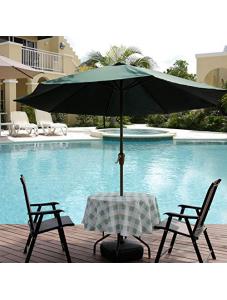 AooHome Outdoor and Indoor Summer Table Cloth with Zipper, Stain Free Water Repellent Check Tablecloth for Patio Garden 