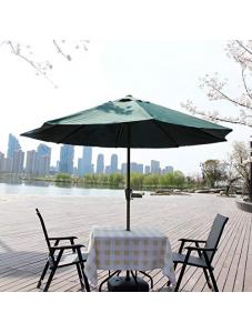 AooHome Square Summer Table Cloth with Zipper and Umbrella Hole, Fabric Spill-Proof Water Resistant Checkered Table Line