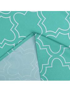 AooHome Geometric Decorative Rectangular Tablecloth, Fabric Spill-Proof Water Repellent Large Size Table Cover for Holid