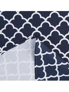 AooHome Faric Tablecloth, Spill-Proof Water Repellent Table Cover Geometric Design for BBQs, Machine Washable, Heavy Wei