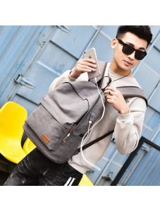 AooHome Khaki Classical Basic Travel Backpack For School Water Resistant Bookbag