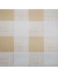 AooHome Beige Plaid Cloth Napkins 17x17 inch Washable Polyester Dinner Napkins