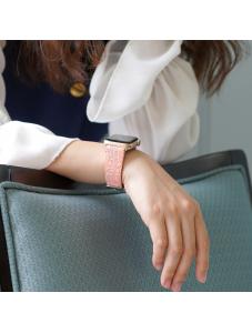 AooHome Colorful Golden Glitter Sparky Bands Sequins Replacement for Apple Watch Band