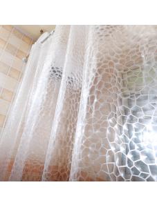 AooHome 8G Eva 3D Water Cube Shower Curtain Liner, Waterproof, 72 x 72 inches
