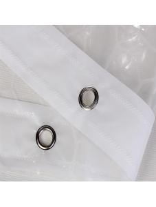 AooHome 8G Eva 3D Water Cube Shower Curtain Liner, Waterproof, 72 x 72 inches