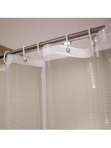 AooHome 8G Eva Clear Shower Curtain Liner, Waterproof, 72 x 72 inches